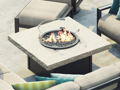 Homecrest Outdoor Living Shadow Rock Fire Tables collection