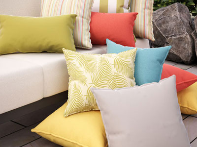 Homecrest Outdoor Living Pillows collection