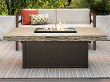 Homecrest Outdoor Living Slate Fire Tables collection