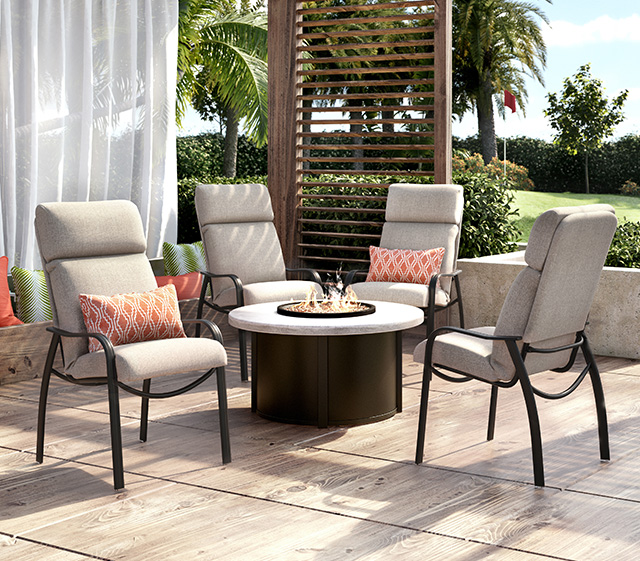 Concrete Fire Tables