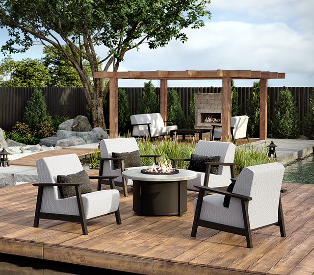 Concrete Fire Tables